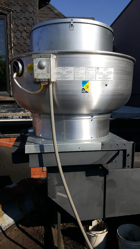 Commercial Cooking Exhaust Fan